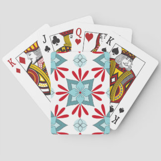 Hope Tile Turquoise Playing Cards Spielkarten