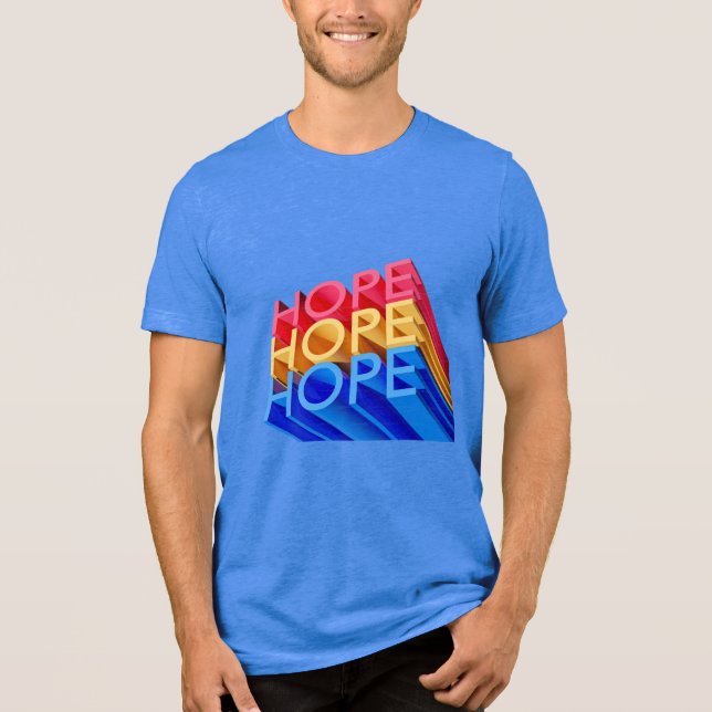 Hope Tri-Blend Shirt (Vorderseite)