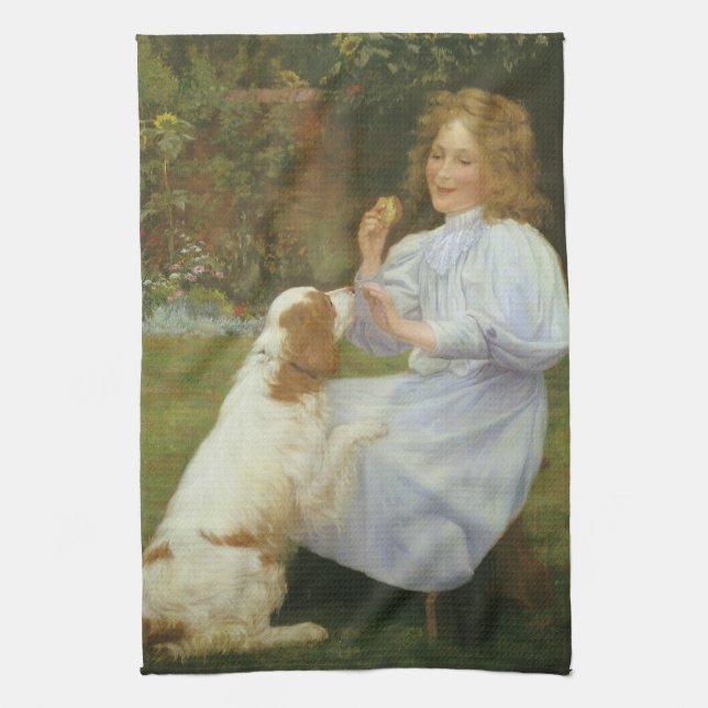 Hope-Vergnügungen von William Henry Gore Geschirrtuch (Vertikal)