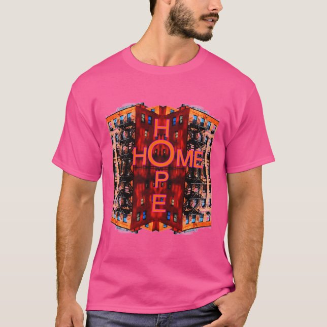 Hope Zuhause T-Shirt (Vorderseite)