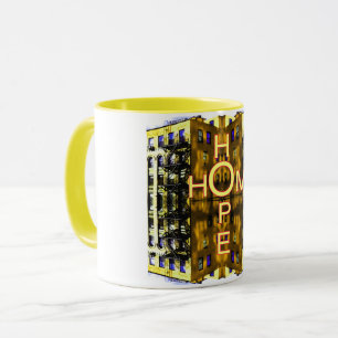 Hope Zuhause Tasse