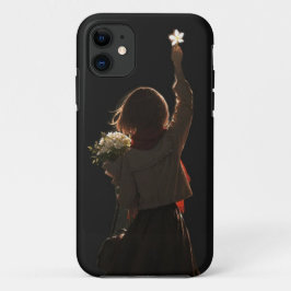Hopeful gaze iPhone case