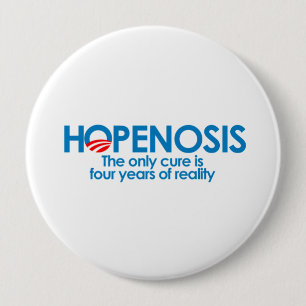 Hopenosis und vier Jahre Wirklichkeit Button