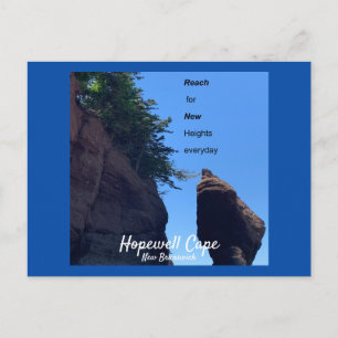 Hopewell Cape New Brunswick Postkarte