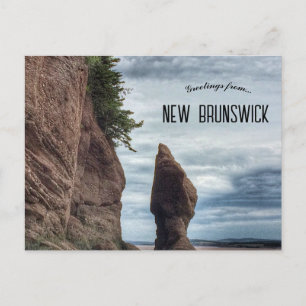 Hopewell Rocks Provincial Park New Brunswick Postkarte