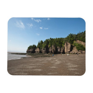Hopewell Rocks und das Gezeiten-Erforschungsgeländ Magnet