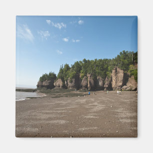 Hopewell Rocks und die Gezeitenforschung im Ozean Magnet