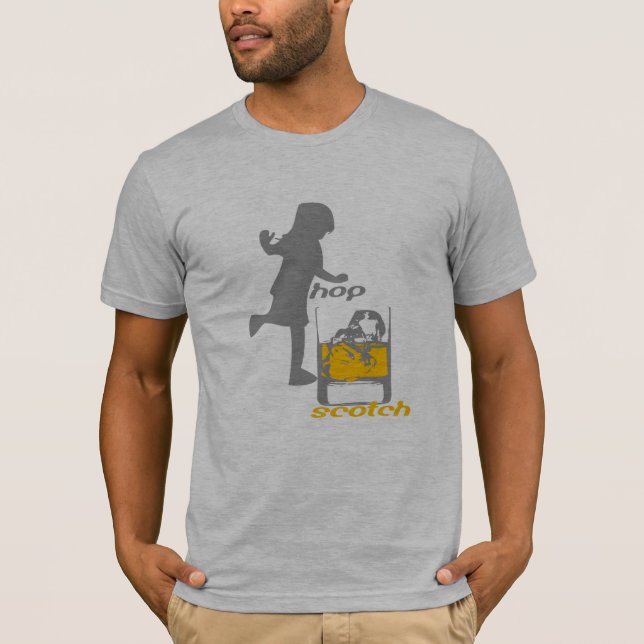 Hopfen schottisch T-Shirt (Vorderseite)