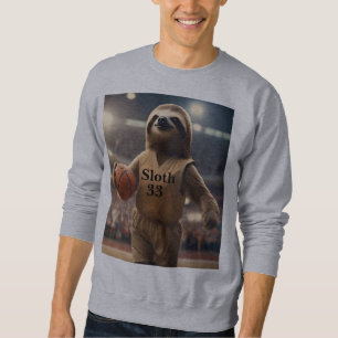 Hopfen und Hangs: Der Slam Dunking Sloth, Sweatshirt