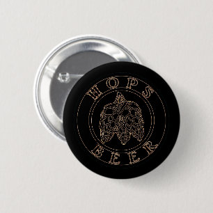 Hopfenbier - Gold Black Button