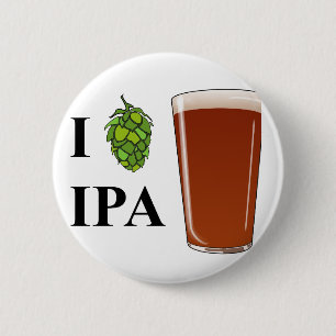 "Hopfeni" IPA Entwurf Button