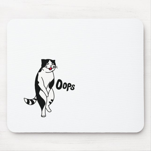 Hopfenkatze Mousepad (Vorne)