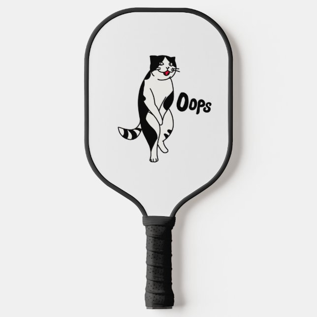 Hopfenkatze Pickleball Schläger (Vorderseite)
