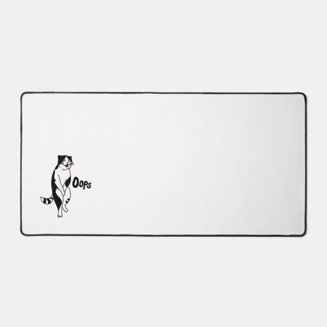 Hopfenkatze Schreibtischunterlage (Vorderseite)