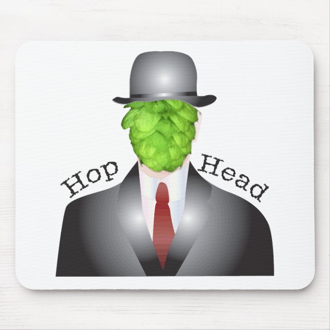 Hopfenkopf Mousepad (Vorne)