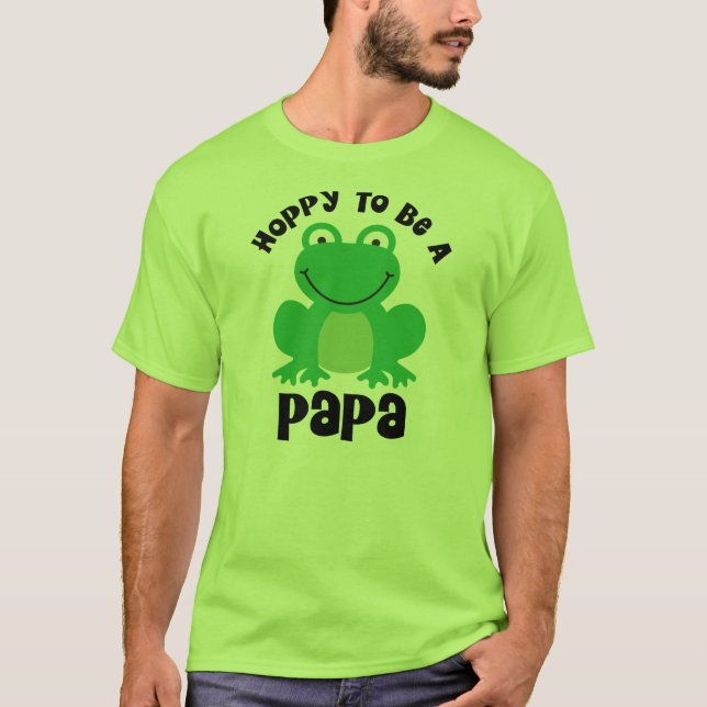 Hopfenreich ein Papa-Geschenk sein T-Shirt (Vorderseite)