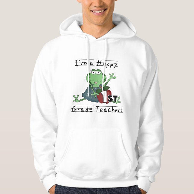Hopfenreiche 1. Grad-Lehrer-T-Shirts und Geschenke Hoodie (Vorderseite)