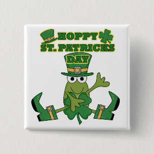 Hopfenreiche T-Shirts und -geschenke St. Patricks Button
