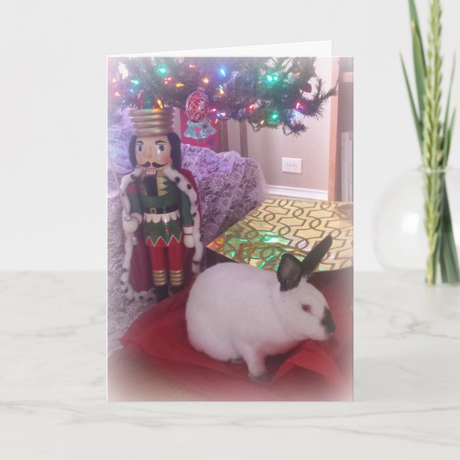 "Hopfenreiches" kalifornisches Weihnachten! Feiertagskarte (Vorderseite)