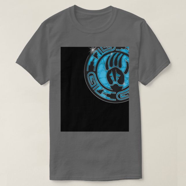 Hopi Bear Paw Graphic T-Shirt (Design vorne)