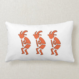 Hopi Flute Player - Südwestindisches Design Lendenkissen