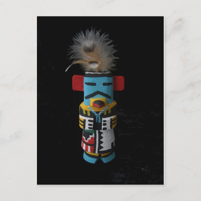 HOPI KACHINA EAGLE POSTKARTE (Vorderseite)