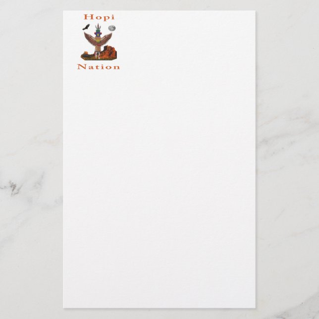 Hopi Nation Briefpapier (Vorderseite)