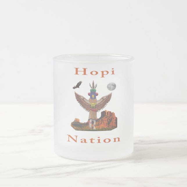 Hopi Nation Mattglastasse (Mittel)