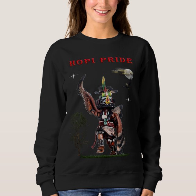 Hopi Native American Sweatshirt (Vorderseite)