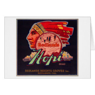 Hopi Orange LabelRedlands, CA