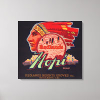 Hopi Orange LabelRedlands, CA