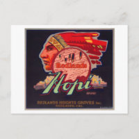 Hopi Orange LabelRedlands, CA
