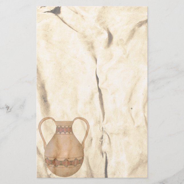 Hopi Pueblo Pottery Stationery Briefpapier (Vorderseite)