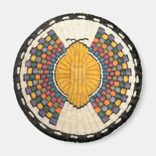 Hopi-Schlangenmotiv Vintage Native American Magnet