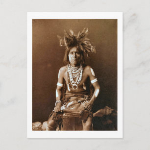 Hopi Snake Priest ca. 1900 Postkarte