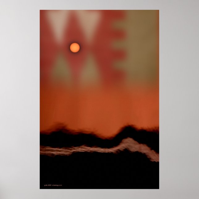 Hopi Sun von Gregory Gallo Poster (Vorne)