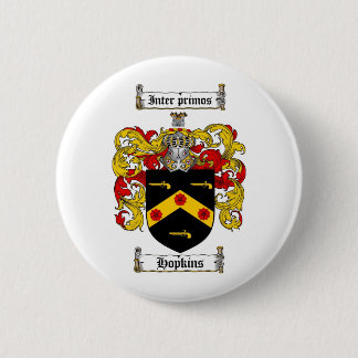 HOPKINS FAMILIENWAPPEN - HOPKINS WAPPEN BUTTON