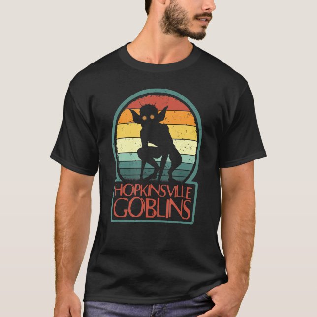 Hopkinsville Goblins Retro Kentucky Alien Cryptid T-Shirt (Vorderseite)