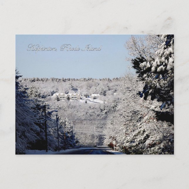 Hopkinton, Rhode Island Postcard Postkarte (Vorderseite)