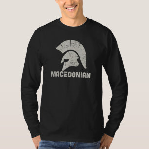 Hoplite Makedonische Balkanrepublik Mazedonien T-Shirt