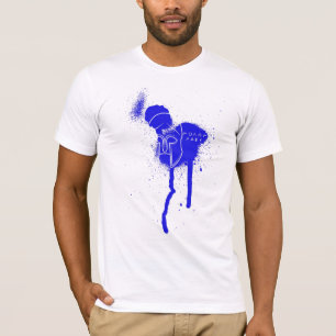 Hoplite molon labe Blau-T - Shirt