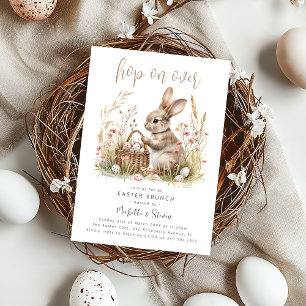 Hopp herüber   Ostern Brunch Einladung