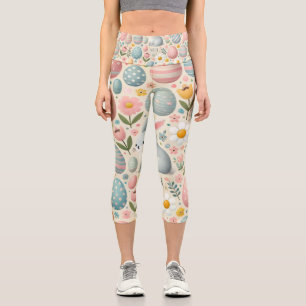 Hopp in den Frühling Capri Leggings