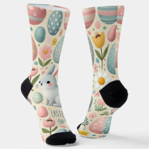 Hopp in den Frühling Socken