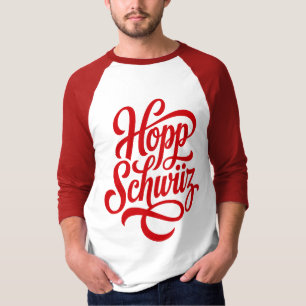 Hopp Schwiiz Go Schweiz Design für Schweizer Fans T-Shirt