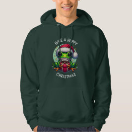 Hoppe Weihnachten | Froschpuppe Hoodie