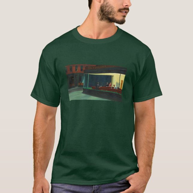 Hopper's Nighthawks T-Shirt (Vorderseite)