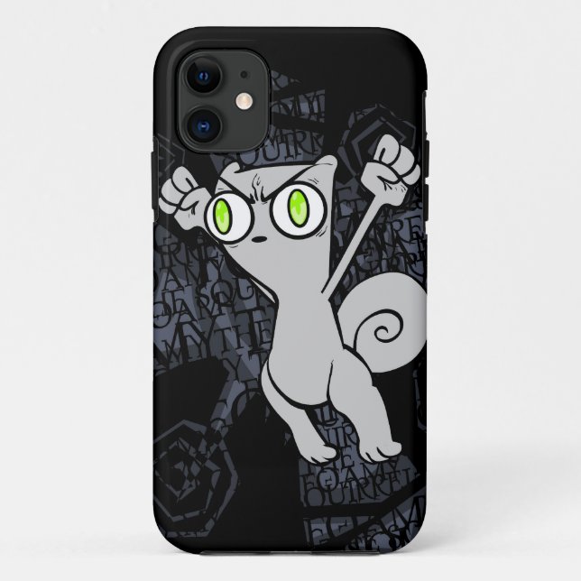 Hoppin verärgerter schäumender iPhone 5 Fall Case-Mate iPhone Hülle (Rückseite)