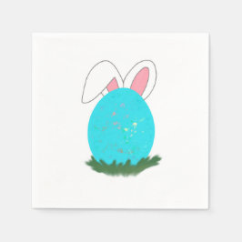 Hopping down the Bunny trail! Serviette