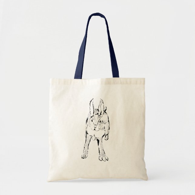 Hopping Rabbit Tragetasche (Vorne)